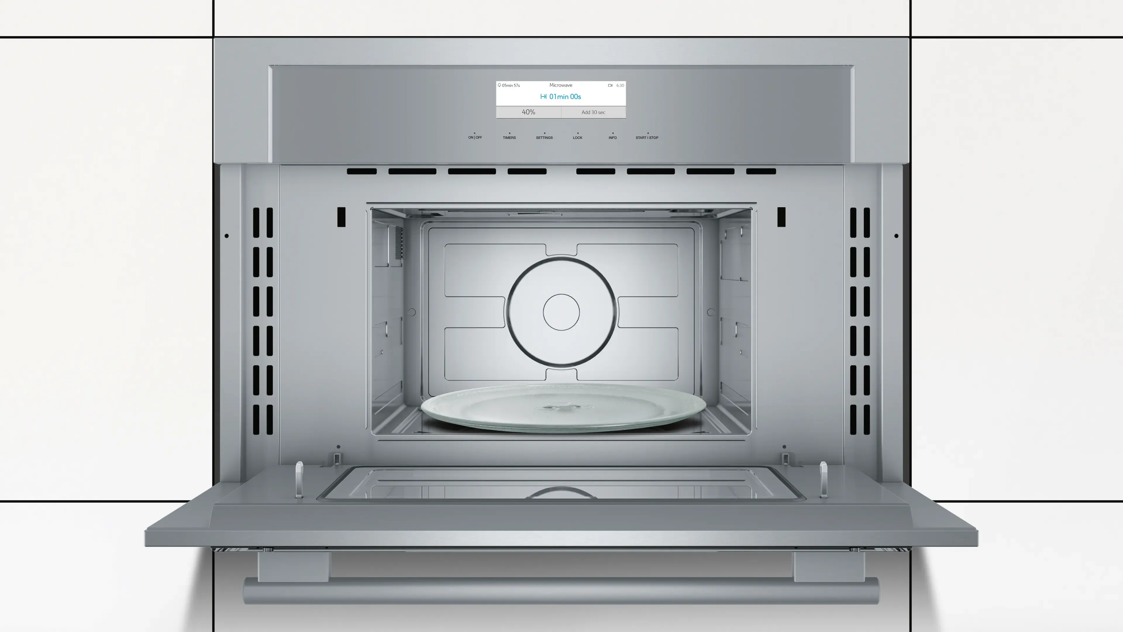 Masterpiece® Built-In Microwave 30'' Stainless Steel MB30WS