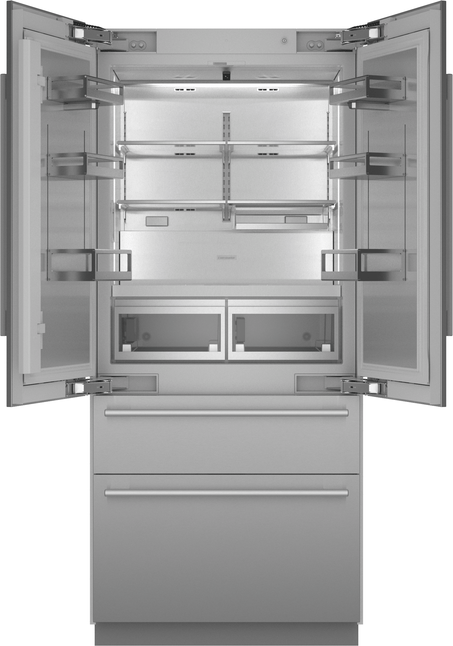 Freedom® Built-in French Door Bottom Freezer 36'' Stainless Steel T36BT110NS